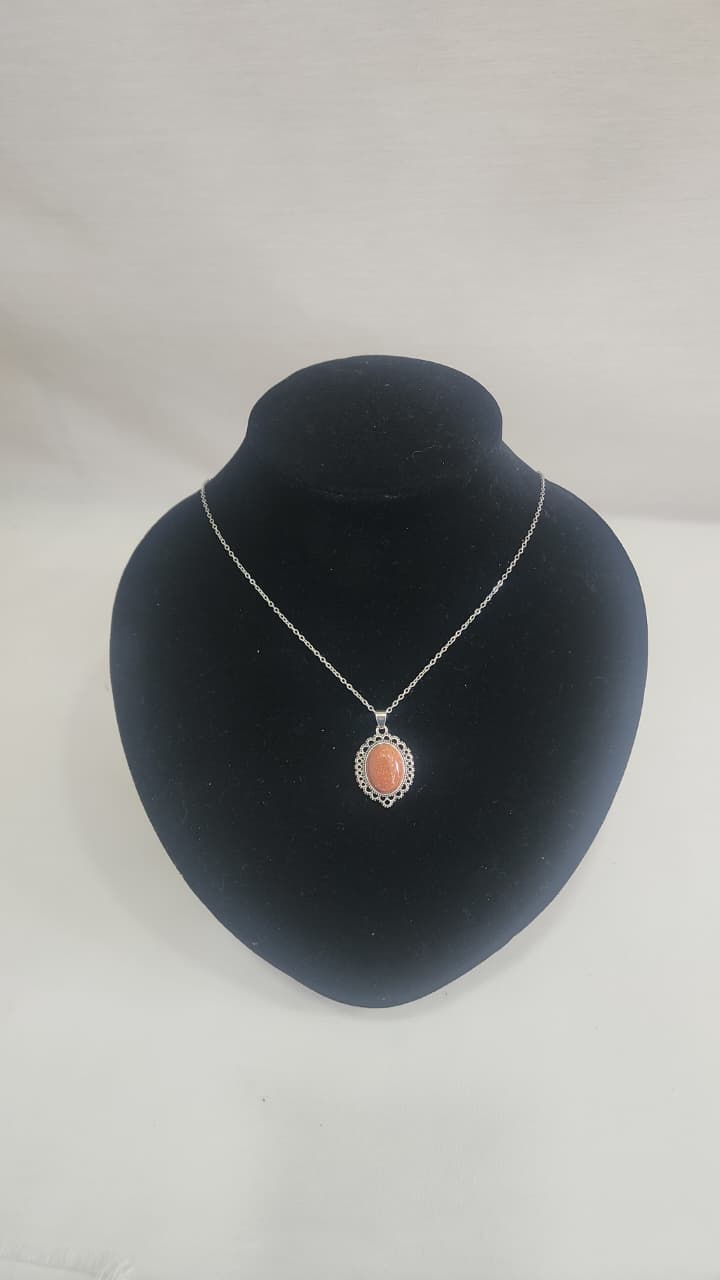 Collar Piedra Sol Natural ✨