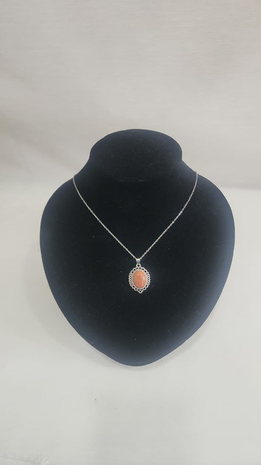 Collar Piedra Sol Natural ✨