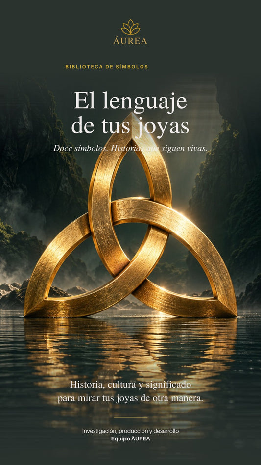 Portada de El lenguaje de tus joyas · ÄUREA